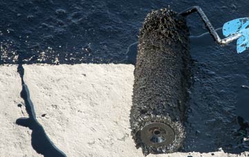 Upper Chute liquid sealant waterproofing